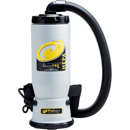 ProTeam® QuietPro BP HEPA Backpack Vacuum w/14" Scalloped Floor Tool & Wand Kit - Image 6