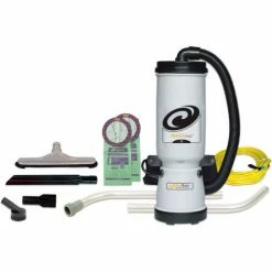 ProTeam® MegaVac Backpack Vacuum w/14" Hard Floor Tool, 2 Pc. Wand Kit