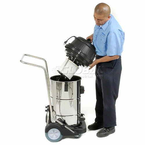 Powr-Flite® Stainless Steel Wet/Dry Vacuum, 15 Gallon Cap. - Image 8