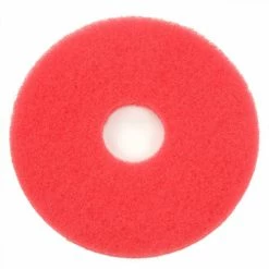 Global Industrial™ 13" Buffing Pad, Red, 5 Per Case