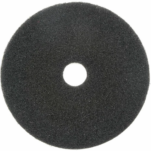 Global Industrial 22" Stripping Pad, Black, 5 Per Case