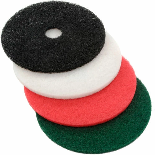 Global Industrial 17" Buffing Pad, Red, 5 Per Case - Image 2