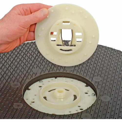 Global Industrial 13" Replacement Pad Driver for 26" Auto Floor Scrubber - Image 7