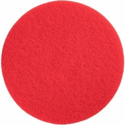 MotorScrubber Spray Buffing Pad, Red, 10/Case
