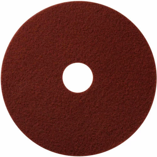 Global Industrial 20" EcoPrep "EPP" Chemical Free Stripping Pad, Maroon, 10 Per Case