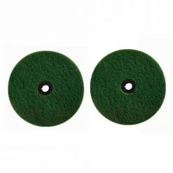 Boss Cleaning Equipment Green Scrubbing Pads 2 Pack