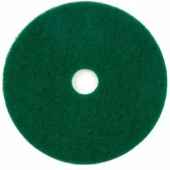 Global Industrial™ 18" Scrubbing Pad, Green, 5 Per Case