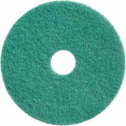 Diamond Polishing 18" Scrubbing Pad, 3000 Grit Green, 2 Per Case