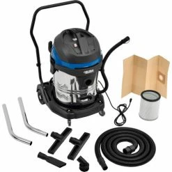 Global Industrial™ Stainless Steel Wet/Dry Vacuum, 16 Gallon Cap.