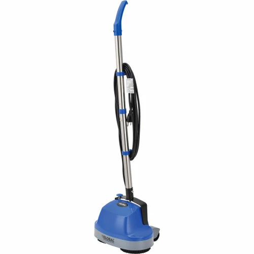 Global Industrial Mini Floor Scrubber With Floor Pads, 11" Cleaning Path - Image 7