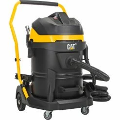 Cat® C16V Stainless Steel HEPA Wet/Dry Vacuum, 16 Gallon Cap.