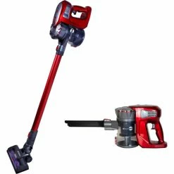 Atrix Red Cordless Stick Vacuum, 1/2 Gallon Cap.