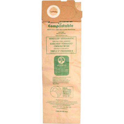 Triple S Compostable Vacuum Bag for Triple S Prosense II Vacuum