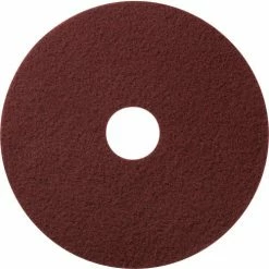 Global Industrial™ 20" Stripping Pad, Maroon, 10 Per Case