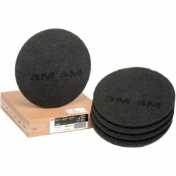 3M™ 20" Stripping Pad, Black, 5 Per Case