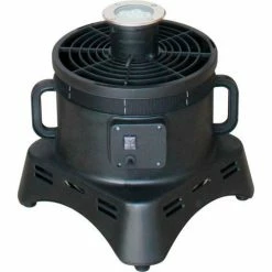 XPOWER 12" Diameter Tube Man Inflatable Blower Fan With LED Lights, 1 Speed, 1/3 HP, 2800 CFM