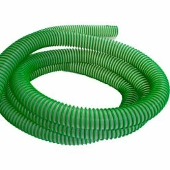 Delfin Industrial Delfin Food Grade Vacuum Hose, 10'L, Green