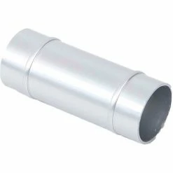 Delfin Industrial Delfin Hose Adaptor, 50mm Straight Connector, Galvanized Steel