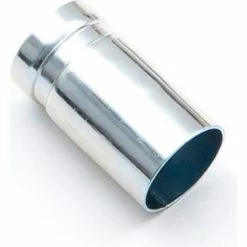 Delfin Industrial Delfin Hose Adaptor, 50/50mm Straight Connector, Galvanized Steel