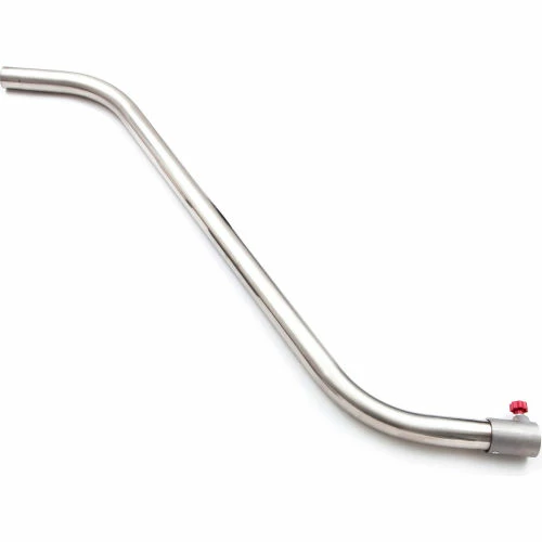 Delfin Industrial Delfin Doublebend Wand For Floor Brush or Squeegee, 50"L, Stainless Steel