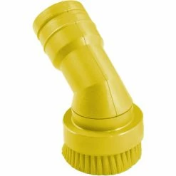 Delfin Industrial Delfin Round Brush, 7"L, Yellow