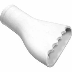 Delfin Industrial Delfin Serrated Nozzle, 8"L, White