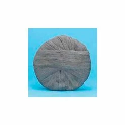 Global Material Technologies 20" Steel Wool Pad, Grade 0, Gray, 12 Per Case