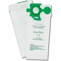 Green Klean Replacement Vacuum Cleaner Bags for Windsor Axcess 1.012-062.0/ Karcher 1.012-059.0