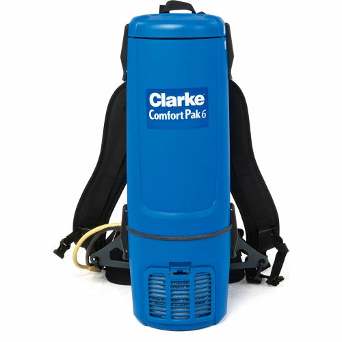 Clarke® Comfort Pak Backpack Vacuum W/Tool Kit, 1-1/2 Gallon Cap.