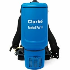 Clarke® Comfort Pak Backpack Vacuum W/Tool Kit, 2-1/2 Gallon Cap.
