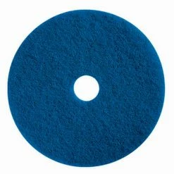 Boss Cleaning Equipment 22" Scrubbing Pad, Blue, 5 Per Case