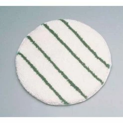 Rubbermaid® Commercial 17" Carpet Bonnet, White/Green