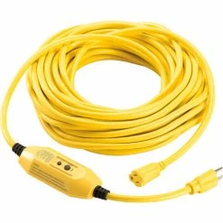 Global Industrial Replacement GFCI 80' Extension Cord for Electric Floor Scrubbers