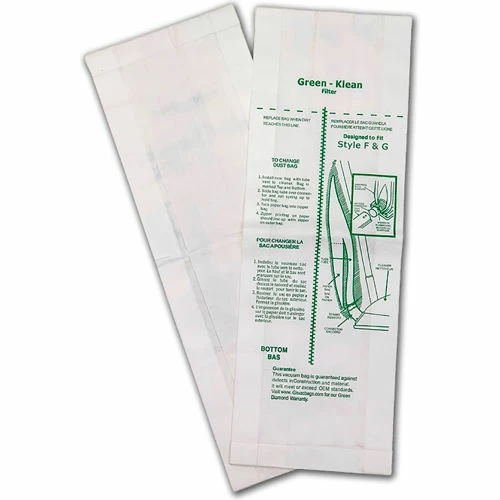 Eureka F&G (3 Pk) Vacuum Bag, Fits Eureka 200, 600, 1400, 1900, 2000, 4000, 5000 Uprights