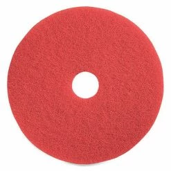 Genuine Joe® 16" Buffing Pad, Red, 5 Per Case