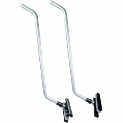 EDIC Dual Head Squeegee Wand W/ Scrub Brush